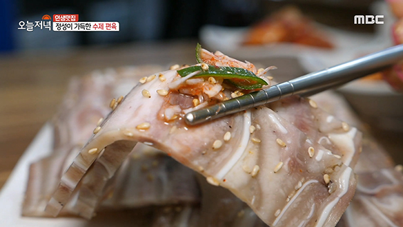 순댓국 못지않은 또 다른 별미! 정성 가득한 '수제 편육' 클립 이미지