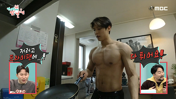 운동에 진심인 비투비 이민혁의 자극(?)적인 일상♨ 클립 이미지