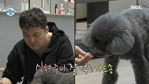 배고픈 꼼데&가르송을 위해 물심양면 노력하는 전현무! 클립 이미지