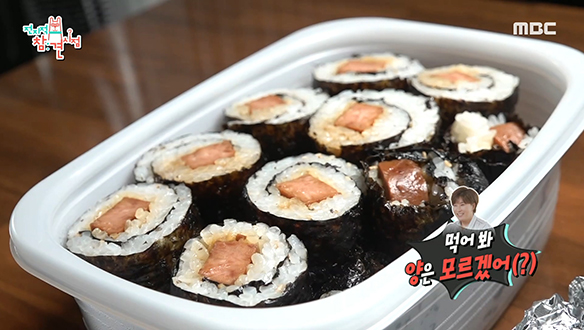 매니저 확대범(?) 박세리표 무스비 도시락!