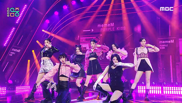 퍼플키스 - memeM(맴맴) (PURPLE KISS - memeM) 클립 이미지