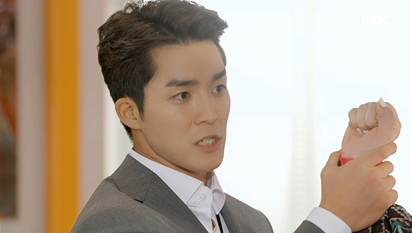 "태희한테 함부로 하지 마십시오"…태희(강별)에게 손찌검하려는 숙진(이승연)을 막아서는 지환(서하준)