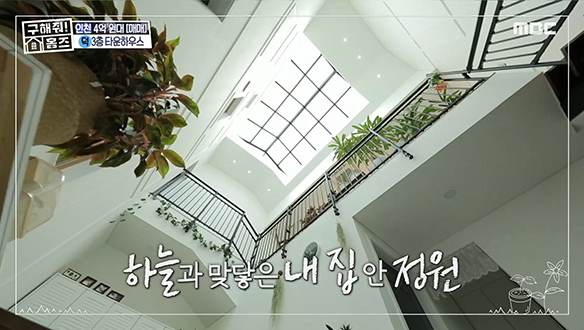 <인천 서구 마전동 천창이 여기있테이!> 하늘에 창이 있테이~! 식물 키울 공간도 여기 있테이~!