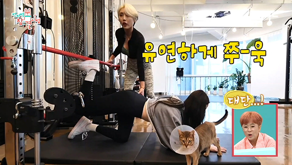 에스파 카리나가 연습생 때부터 쭉 해왔던 운동 루틴은? 클립 이미지