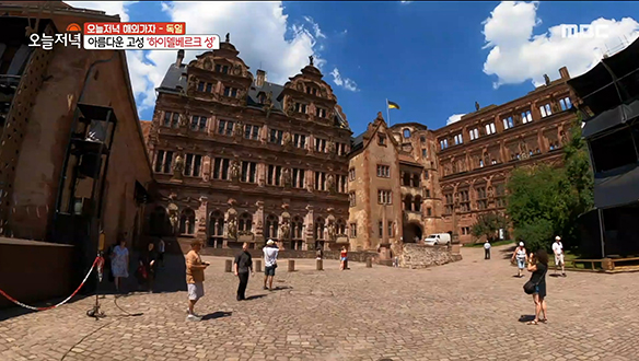 전쟁의 역사를 간직한 독일의 대표 유적 '하이델베르크 성'