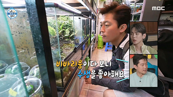 각양각색 파충류 천국은 비바리움에 진심인 김대호 아나운서의 최애 스팟♥ 클립 이미지