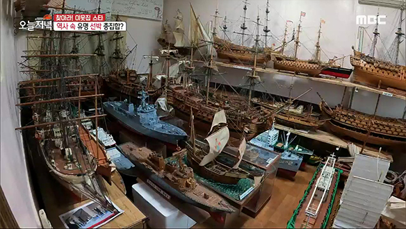전직 유람선 선장님의 80척 '모형 배' 총집합★  클립 이미지