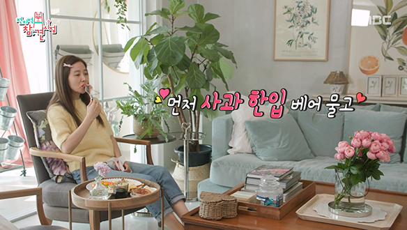 "콩 세알만 먹진 않아요" 이게 바로 수지 아침 스타일~💚