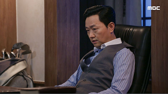 정임(조은숙)과 마주친 상철(정한용), 윤솔(전혜연)에 이를 가는 치환(김유석)