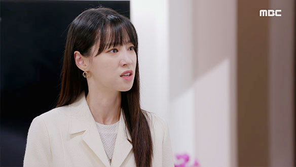 치환이 친부임을 알게 된 윤솔(전혜연), 발뺌하는 강치환(김유석)