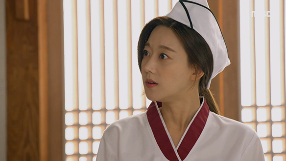 "이거 네 짓이지" 자신의 시금치만 시들어있자 세란(오세영)을 의심하는 다정(오승아)