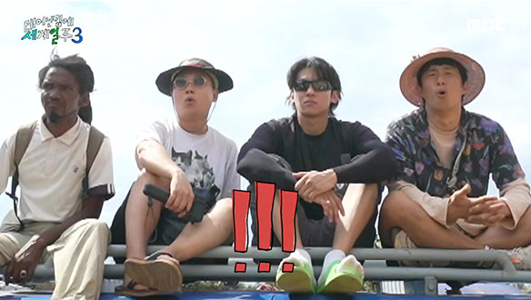 울타리 박살?! 아슬아슬한 경기 초긴장 상태로 관람하는 마다 삼형제🐂🐃🐄 클립 이미지