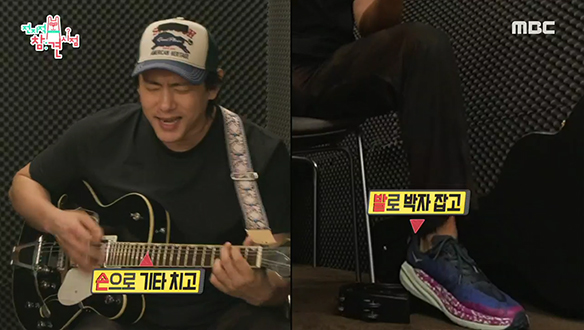 유태오 음악을 도와주는 다양한 보조 장비들!🎤 클립 이미지