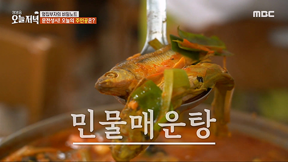 그릇보다 큰 민물고기가 통째로! 한탄강 품은 '민물매운탕' 클립 이미지