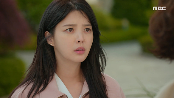 "우리 부모님이랑 무슨 사이에요?" 한양(지수원)을 만나 추궁하는 수정(엄현경)