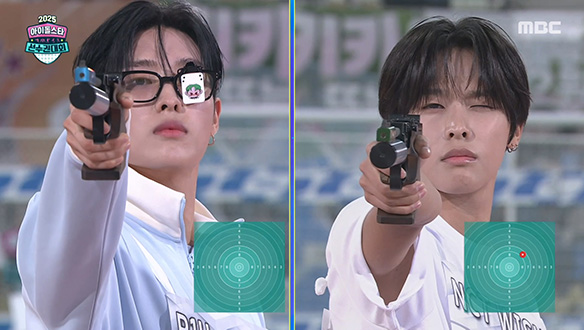 [남자 사격 4강] P1Harmony 기호 vs NCT WISH 리쿠, 과연 첫 판 우승을 가져갈 주인공은?!