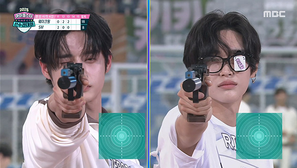 [혼성 사격 4강] RIIZ 원빈 vs  ZEROBASEONE 김지웅의  우열을 가릴 수 없는 승부!