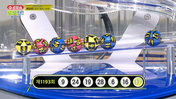 [1193회] 행복드림 로또 6/45