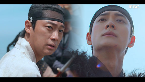 "세자는... 범입니다" 대비마마(남기애)의 계략을 모두 파악한 이강(강태오)의 통찰력 클립 이미지