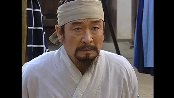 박주명과 다녕을 재취감 하는 우의정 윤정호