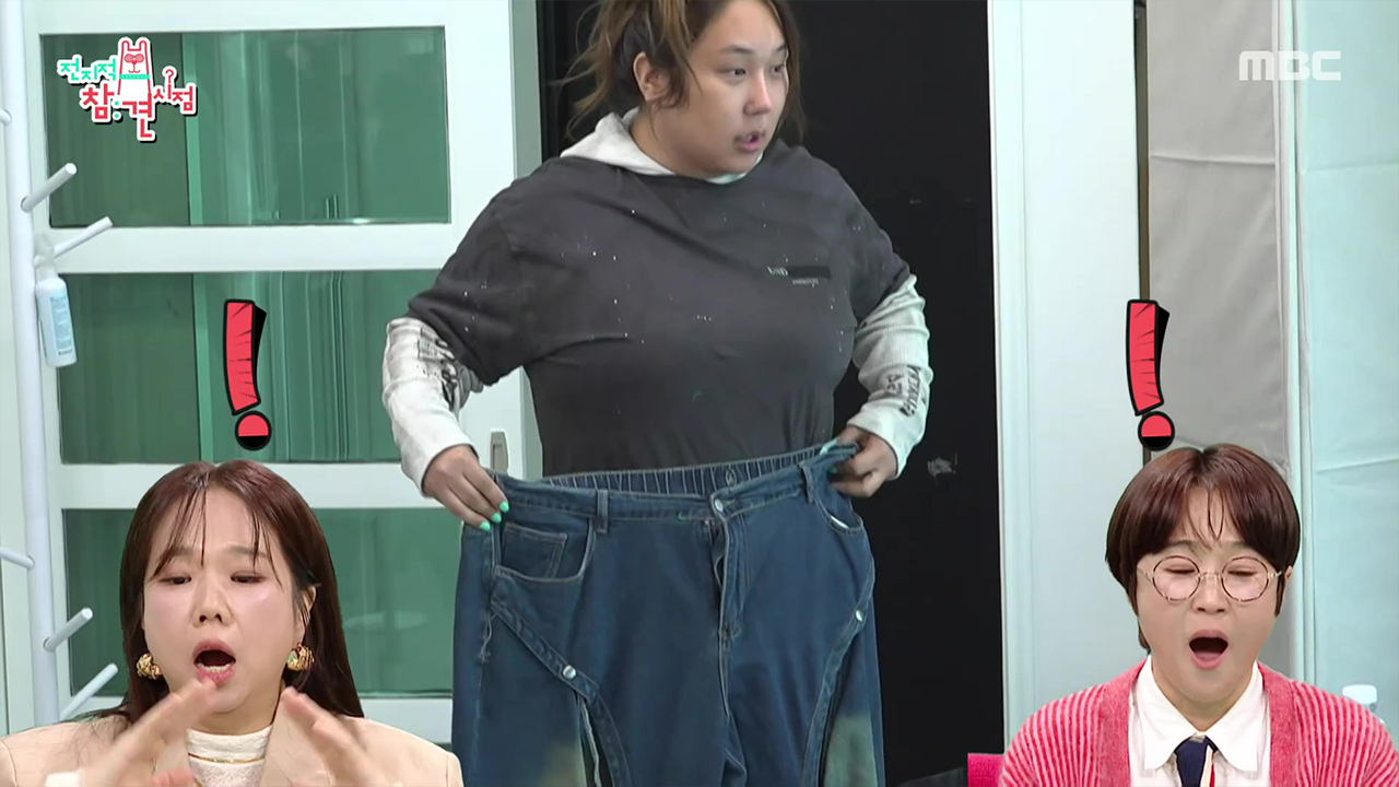 다이어트 유지 중인 풍자의 살 안 찌는 족발(?) 비법🐽