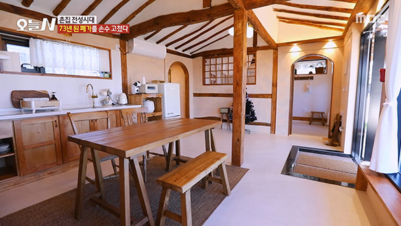 손수 고친 폐가 하우스, 바다를 품은 73년 한옥★