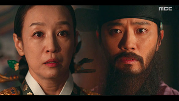 “나 때문이라고...“ 대왕대비(남기애)의 명에서부터 시작된 한철(진구)의 복수