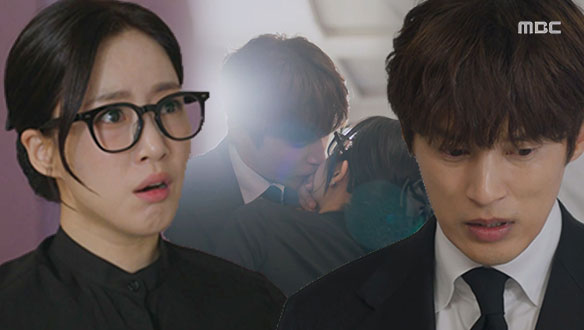 "뭐 하는 거예요!" 백호(윤선우)의 갑작스러운 입맞춤에 장미(함은정)의 분노 클립 이미지