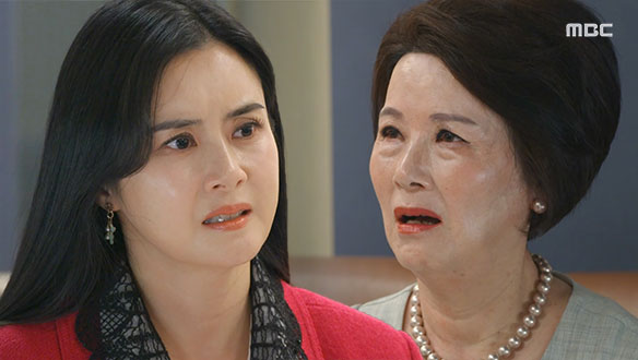 "정말이야!" 순애(김혜정)에게 진실을 묻는 상아(최정윤)와 끝나지 않는 거짓말