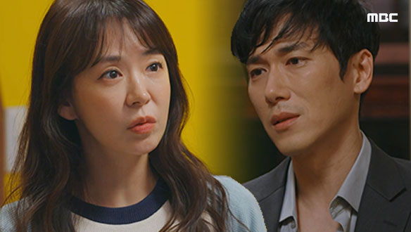 "우리 정말 이대로 끝이야?" 선주(심이영)에게 애원하는 남진(정영섭)