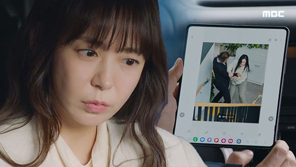 "상아가... 죽였어요" 남진(정영섭)의 핸드폰 속 영상을 확인한 선주(심이영) X 소우(송창의)