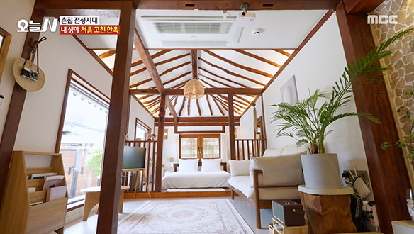 남편의 손길로 재탄생한 한옥 하우스♥ 클립 이미지