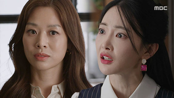 "사실이냐고 묻잖아요!" 설희(장신영)가 흘린 정보에 분노하는 수정(안이서)