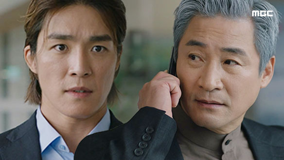 "아들 놈 찾아서 내 앞에 데려와" 두식(전노민)의 통화 내용을 듣게 된 태경(서하준) 