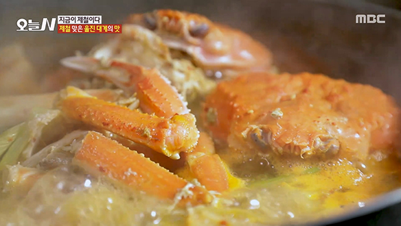 제철 맞은 울진 대게의 맛♥