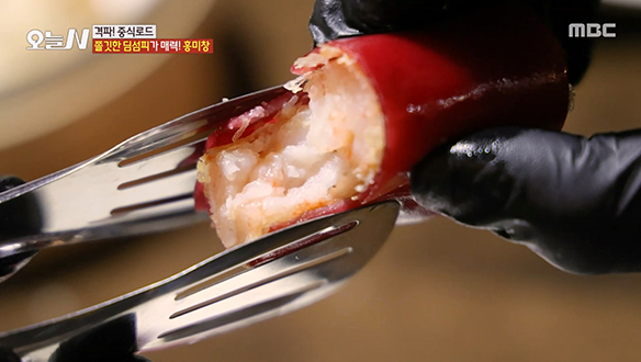 바삭함과 쫀득함이 공존하는 이색 딤섬 '홍미창'