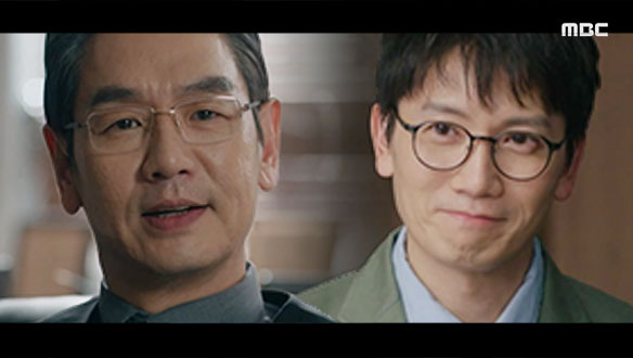 "기꺼이 건방진 후배의 빽이 되어 주지" 한영(지성) X 이석(김태우)의 본격 공조 시작! 