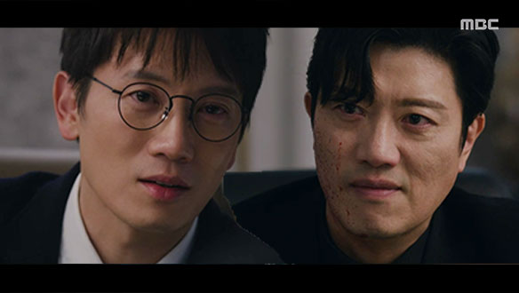 "네가 한 짓을 봐" 신진(박희순)을 향한 한영(지성)의 일침