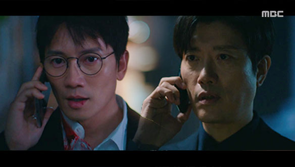 "나 아직 안 죽었다" 한영(지성) X 신진(박희순)의 폭풍전야