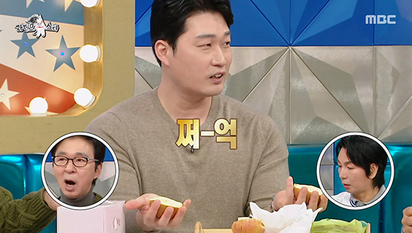 사과 쪼개기 업그레이드 버전! 오승환은 사과를 찢어🍎