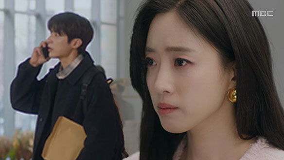 “백호씨... 날 잊은 건 아니죠?“ 백호(윤선우)에게 다가갈 수 없는 장미(함은정)