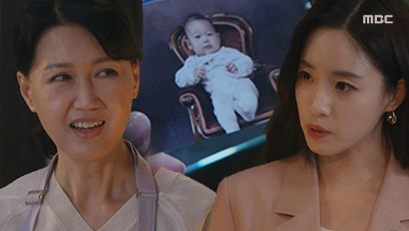 "여기 사진관 이름이 있네" 화영(오현경)의 과거를 뒤흔들 사진에 대해 파헤치는 장미(함은정)