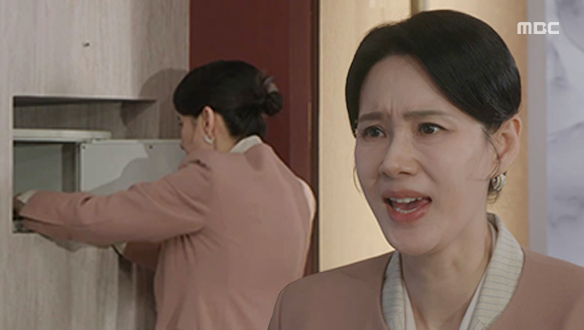 “없어, 아무것도 없잖아!“ 털린 금고 발견하고 분노하는 화영(오현경)