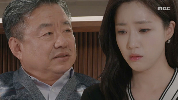 "못 알아봐서 미안하다" 장미(함은정)가 자신의 친손녀임을 알게 된 대창(이효정)의 사과