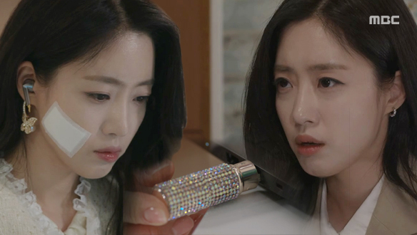 “내가 복사해온 거예요“ 서린(함은정)의 립스틱에서 화영(오현경)의 범행 증거를 찾아낸 장미(함은정)