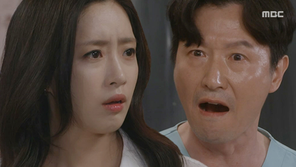 “왜 귀신을 본 것처럼 놀라지?“ 서린(함은정)을 수술한 의사에게 달려간 장미(함은정)