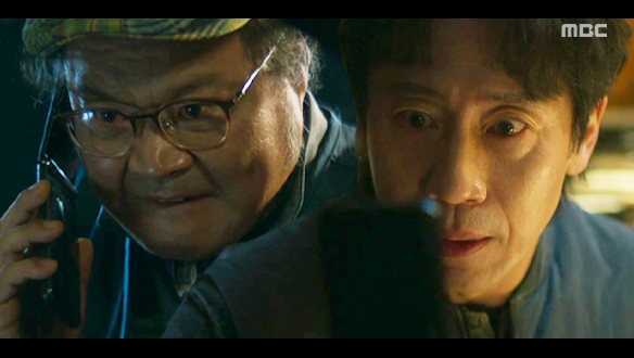 “불개가 나타났다고!“ 호명(신하균), 성원(김상호)에 급박한 공조 요청