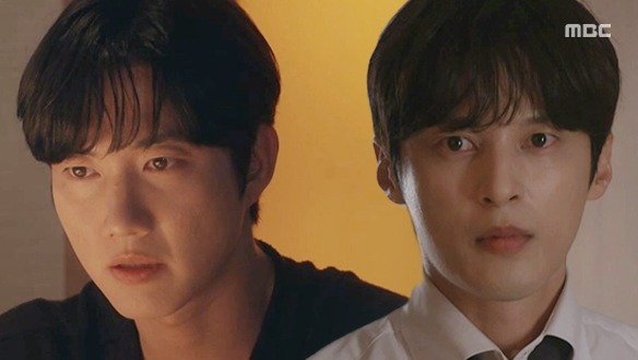 “네 뜻대로 안될 거야“ 자신을 미행하려는 준호(박건일)의 계획을 듣게 된 백호(윤선우)의 경고