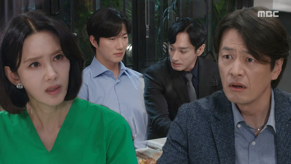 “진짜 아비가 빠질 수야 없죠“ 화영(오현경) X 준호(박건일) X 남봉(정찬) 세 사람 앞에 찾아온 강혁(이재황)의 폭탄 발언