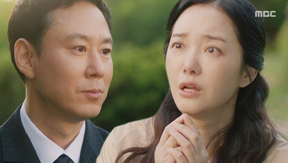 “동석 씨예요..?“ 갑자기 눈앞에 나타난 동석(김영필)에 놀란 숙희(정소영)